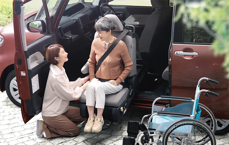 足が不自由な方のいる家族も安心